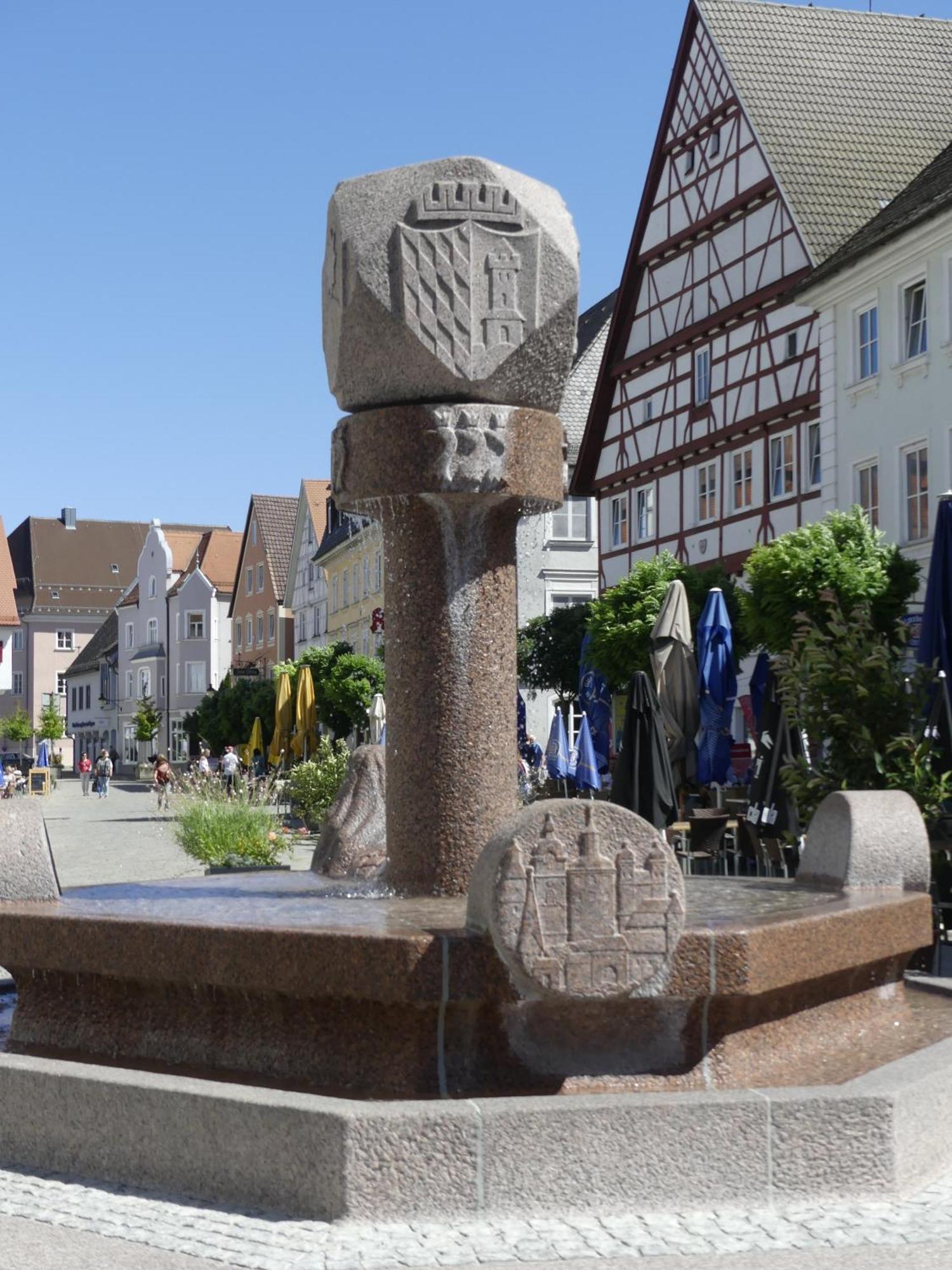 Hotel Hirsch Günzburg Eksteriør bilde